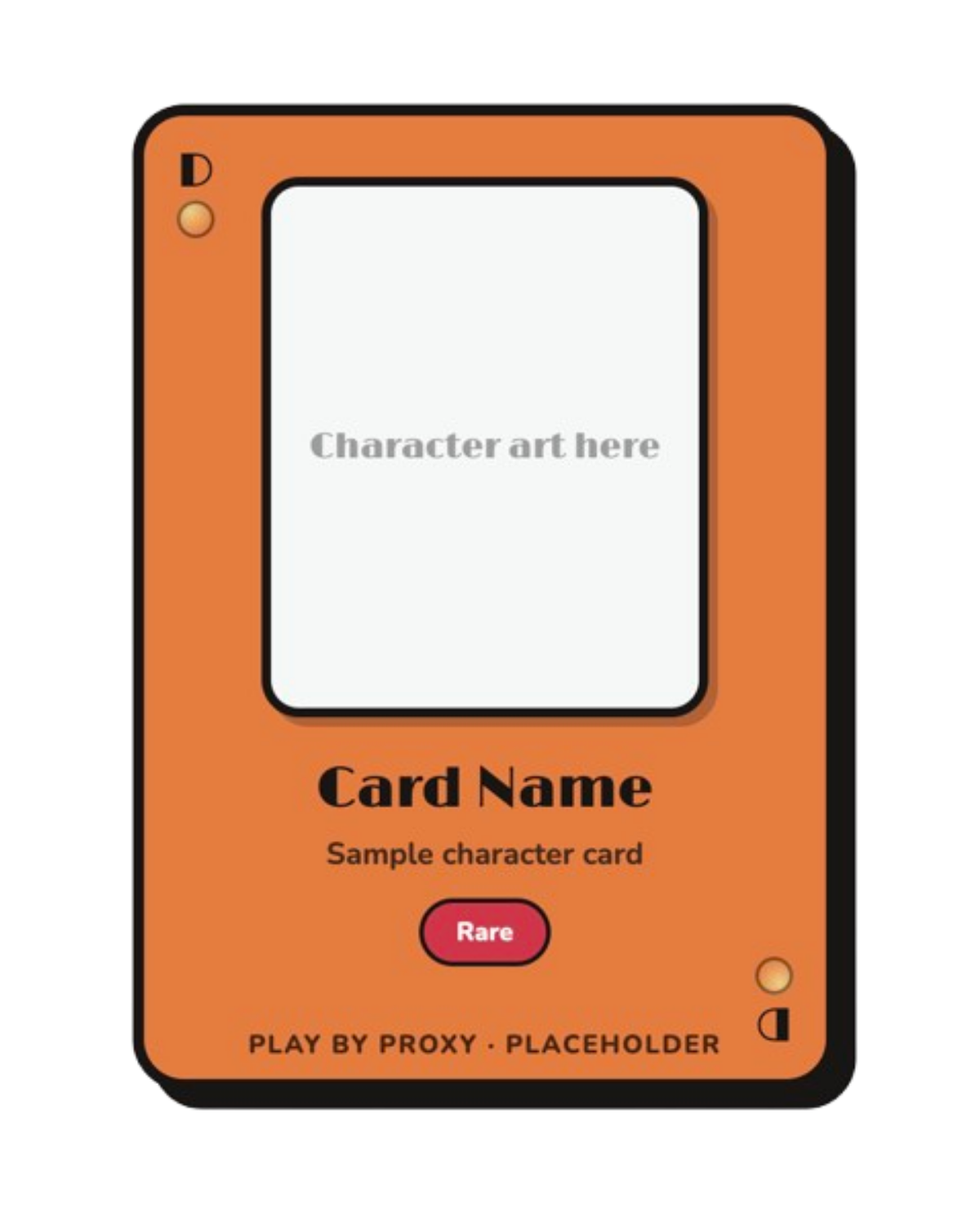 Custom playing card